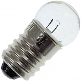 Bombilla Pequeña 3,5 V - 0,3 A para proyectos escolares, Rosca E 5.