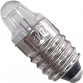 Bombilla Lente Rosca E10 - 3,5 V - 0,25 A