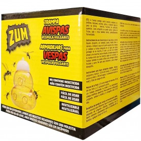 Trampa Avispas ZUM sin Insecticidas para exterior.