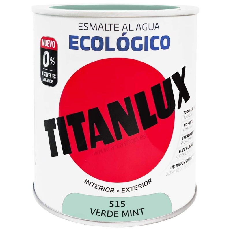 Esmalte Ecológico Titanlux Colores Satinado 750 ml