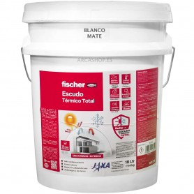 Escudo Térmico Total Fischer: Pintura que reduce la temperatura en talleres, naves, caravanas, contenedores, depósitos.