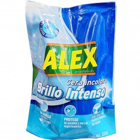 Bolsa Cera Alex Suelos Incolora