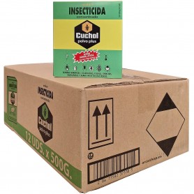 Cuchol Plus Insecticida en Polvo - Caja 12 Unidades 500 grs