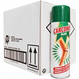 Carcomin Plus mata Carcoma - Caja 12 Unidades 250 ml