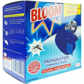 Aparato Pastillas Bloom - Bloom Aparato Eléctrico para pastillas Antimosquitos.