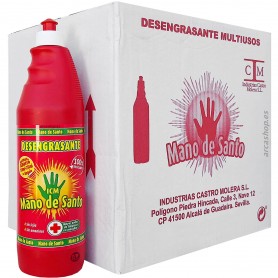 Desengrasante 1 litro - Caja 12 botes - Mano de Santo