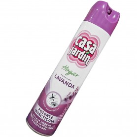 Insecticida Casa Jardín Lavanda, spray mata insectos.