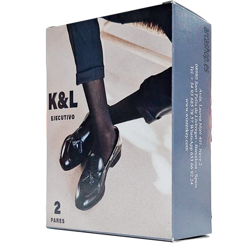 Calcetines Agenda para hombre K&L (Tipo Ejecutivos Kler 6030)