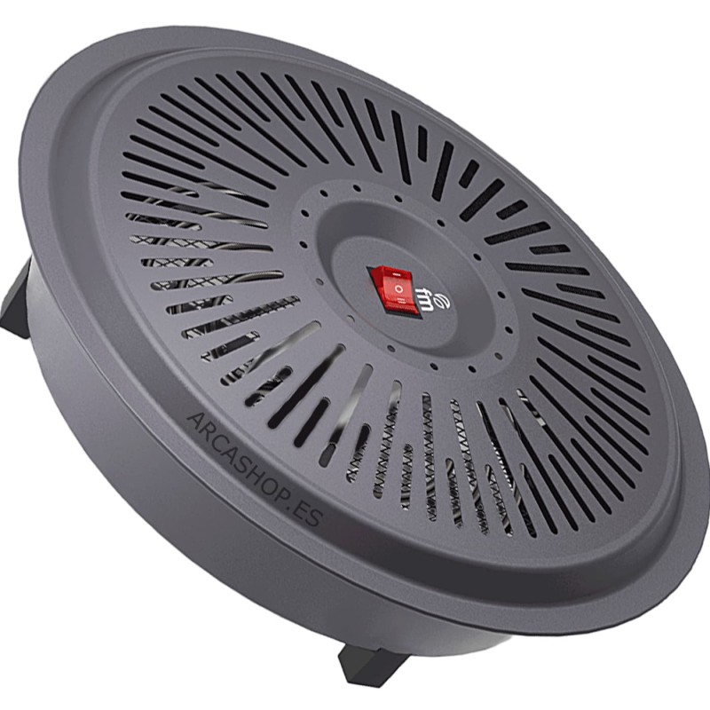 Brasero Eléctrico FM ALFA-900 850W – Con 2 Potencias, Resistencia Blindada y Fabricación Española