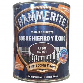 HAMMERITE LISO 750 ML. MARRON