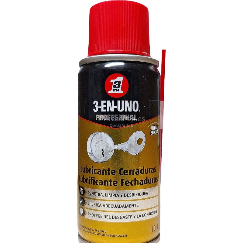 ACEITE 3 EN UNO SPRAY 100 ML. CERRADURAS