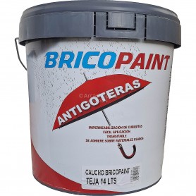 ANTIGOTERAS CAUCHO A. 14 LTS. TEJA BRICOPAINT