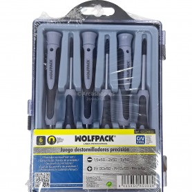 DESTORNILLADOR PRECISION JGO. 6 PZAS. REF. 02324983 WOLFPACK