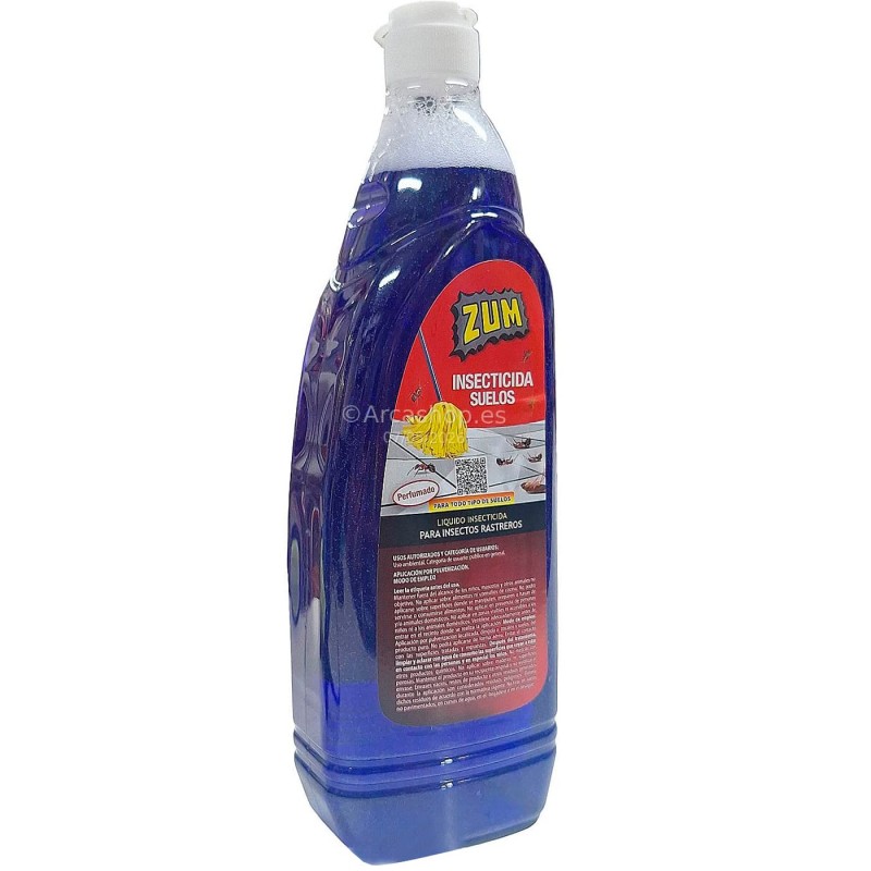  Fregasuelos Insecticida ZUM — Cantidad: Envase Antiguo . Foto Limpieza y Hogar © Arcashop.es. 