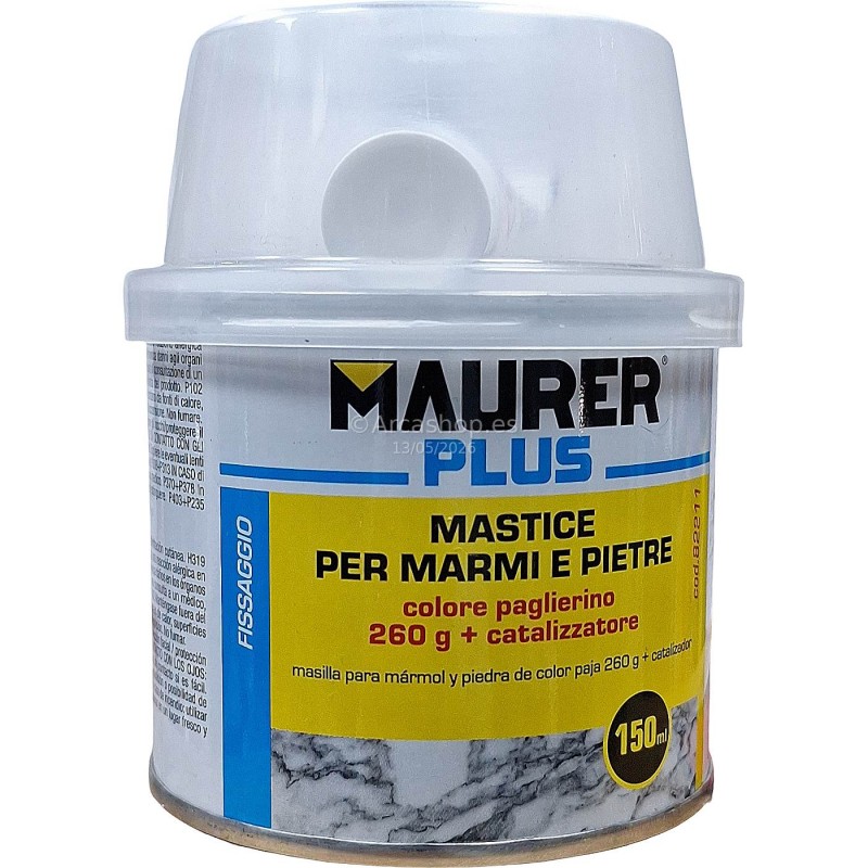 MASILLA MARMOL 2 COMPONENTES 150 ML. REF. 82214 BLANCA