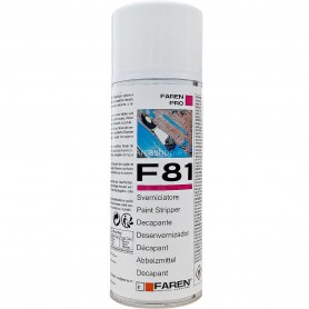 Decapante en spray de 400 ml, es un quita pinturas para eliminar pinturas en aerosol, 400 ml, F81 Faren