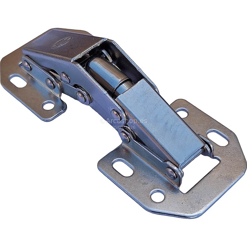 BISAGRA CANGREJO PISTON 100MM. REF. 15 NIQUEL