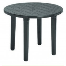 MESA plástico jardín monobloc apilable