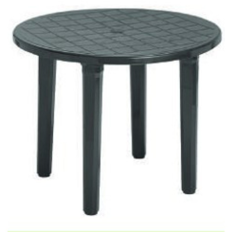 MESA plástico jardín monobloc apilable