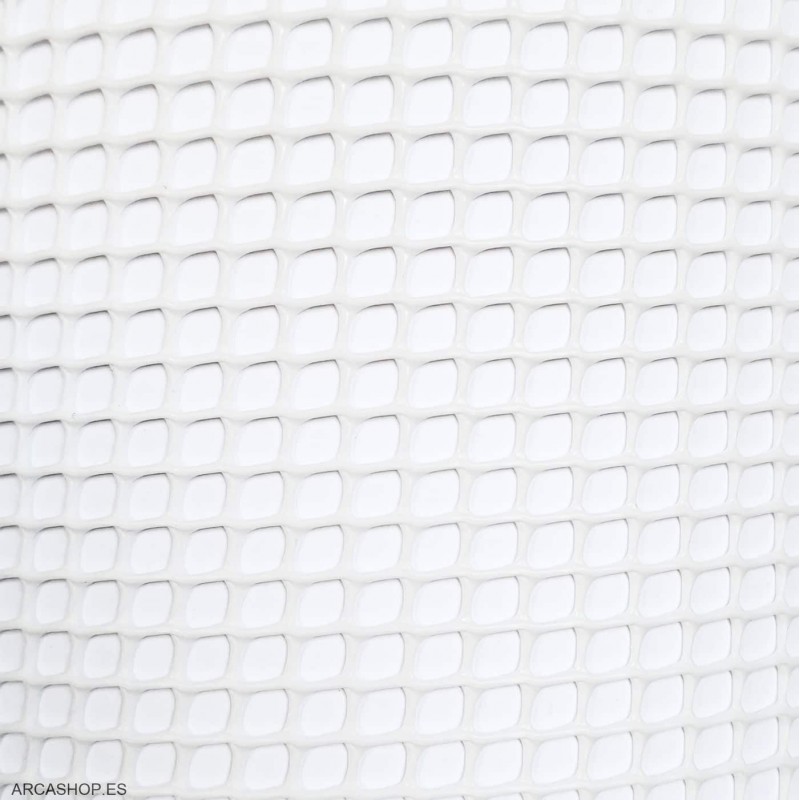  Malla de Plástico para Bricolaje y Jardinería por metro — Mallas: Malla Blanca 5 x 5 mm . Foto Mallas y Césped Artificial © Arcashop.es. 