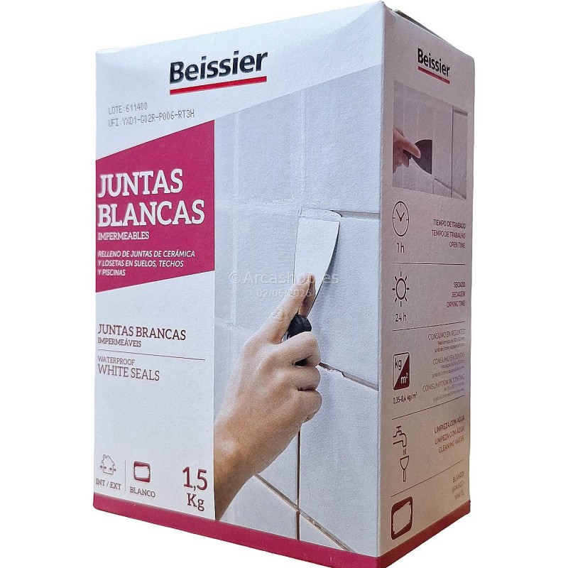 AGUAPLAST JUNTAS BLANCAS 1.5 KGS.
