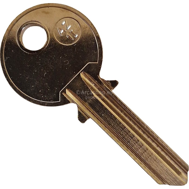 MOLDES COPIA LLAVE AZBE (AZ) — moldes-AZ: AZ-1I . Foto LLAVES ACERO GRUPO A © Arcashop.es. 