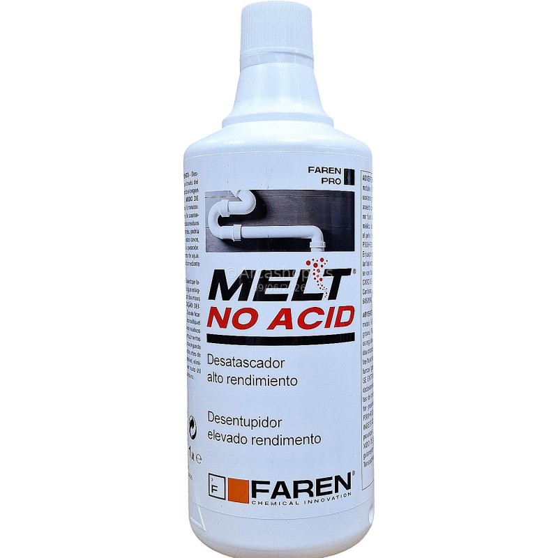 Desatascador Melt, potente desatascador líquido no acido.