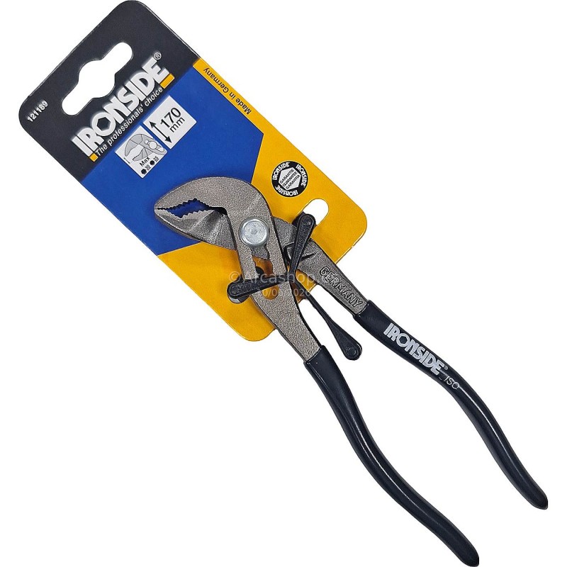 TENAZA MULTIABERTURA I. M/PVC 170 MM. REF. 121189 IRONSIDE