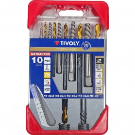EXTRACTOR TORNILLOS TECHNIC 10 PCS. REF. 11901170052