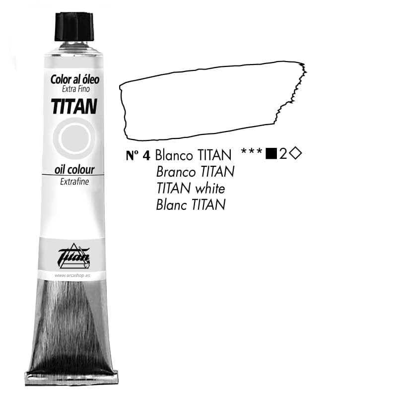 Óleos Titan Extra Finos 200 ml Titan Arts