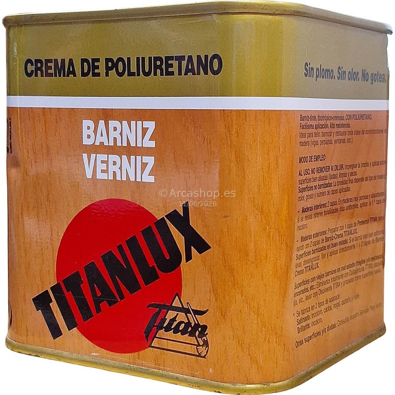 BARNIZ CREMA 750 ML. INCOLORO BRILLANTE 5100