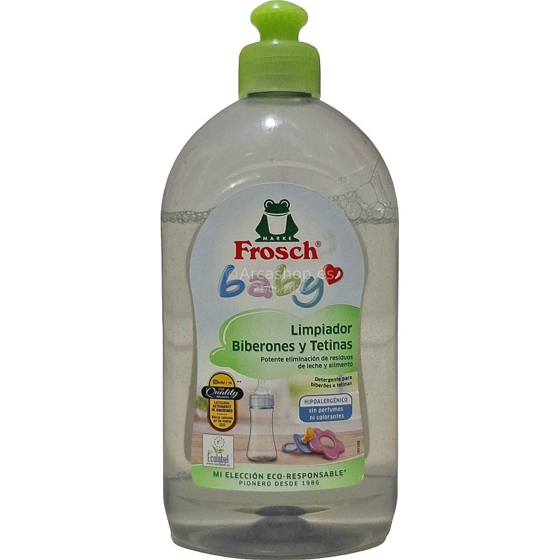 LIMPIADOR BIBERONES-TETINAS BABY 500 ML. FROSCH