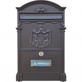 BUZON GRAFITO EXTERIOR MOD. RESIDENCIA ARREGUI 420 x 90 x 260 MM