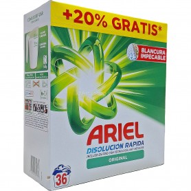 ARIEL EN POLVO ACTILIFT 32 DOSIS MALETA
