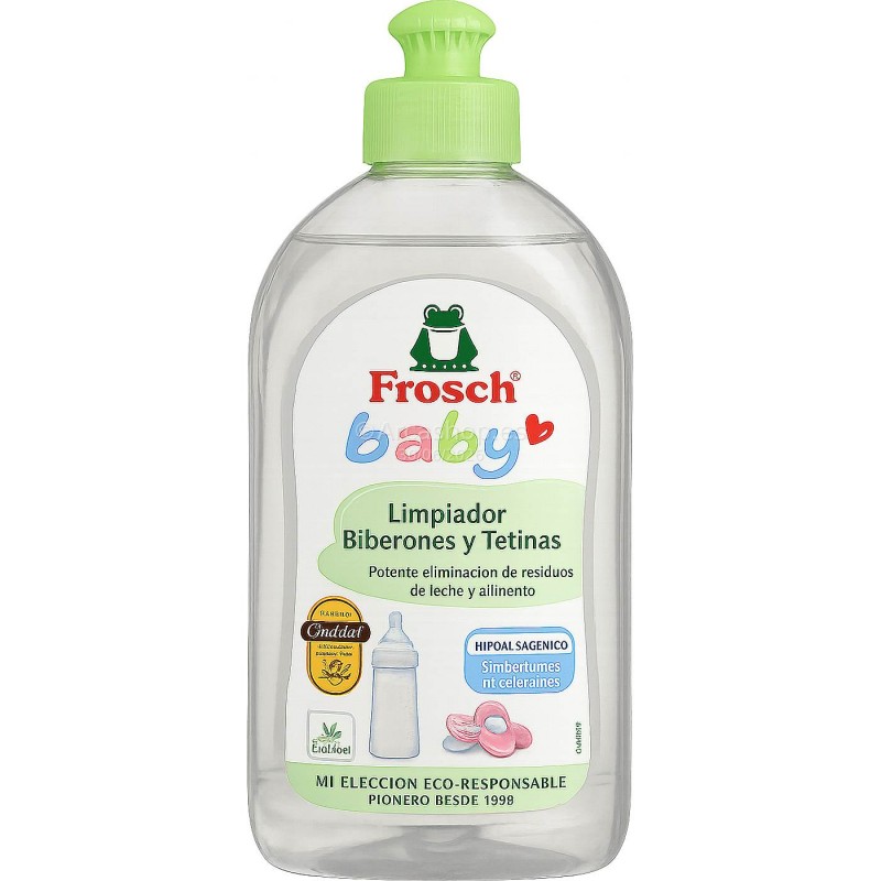 LIMPIADOR BIBERONES-TETINAS BABY 500 ML. FROSCH