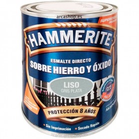 HAMMERITE LISO 750 ML - GRIS PLATA