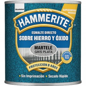 HAMMERITE MARTELE GRIS PLATA 750 ML.