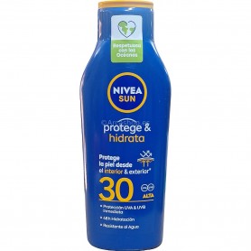 NIVEA Protege e Hidrata Protección Solar UVA UVB 400 ml