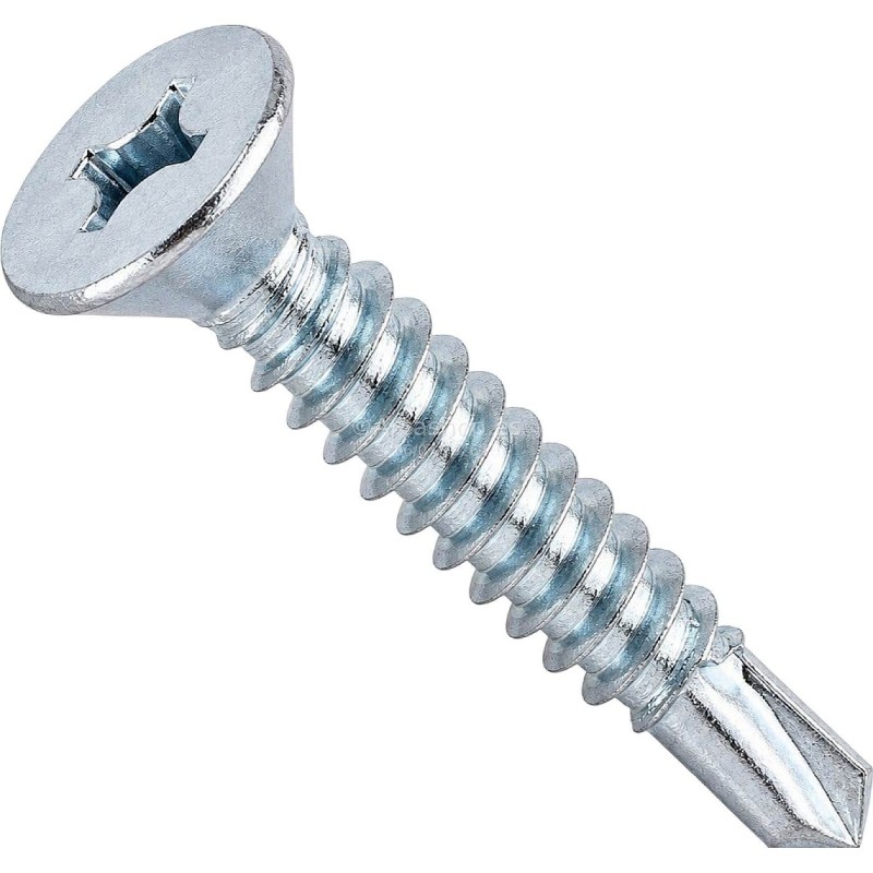 TORNILLO PUNTA BROCA C/PLANA 3.5X13 DIN 7504P