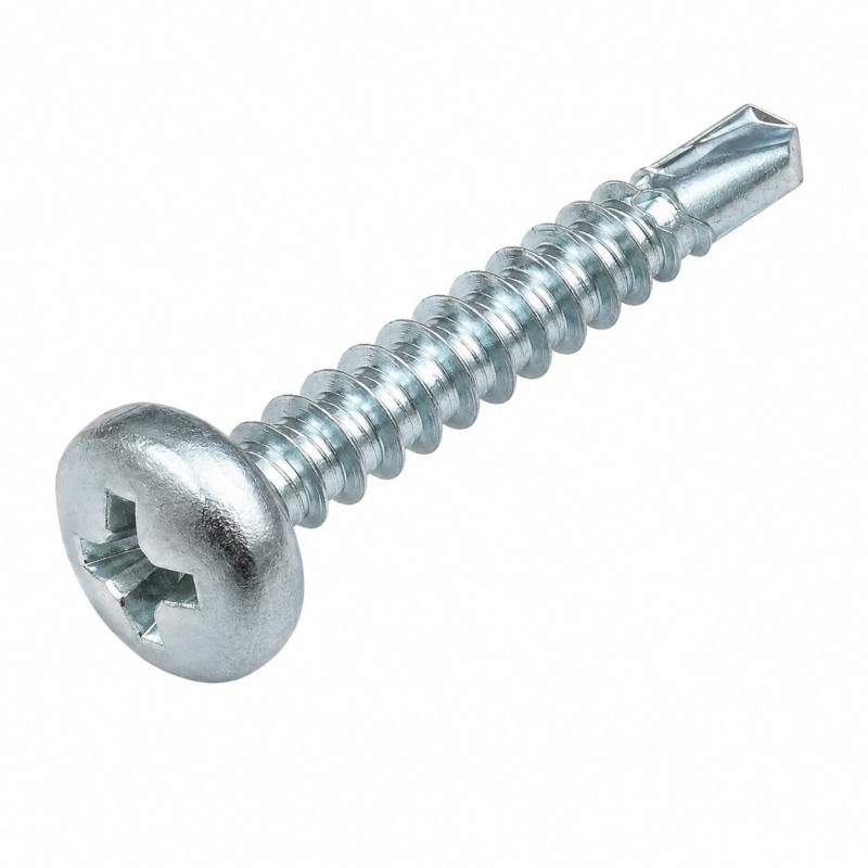 TORNILLO PUNTA BROCA DIN 7504N CABEZA ALOMADA
