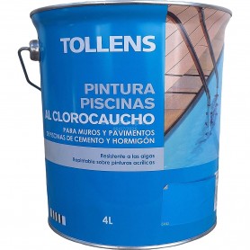 PINTURA PISCINAS 4 LTS. AZUL TOLLENS