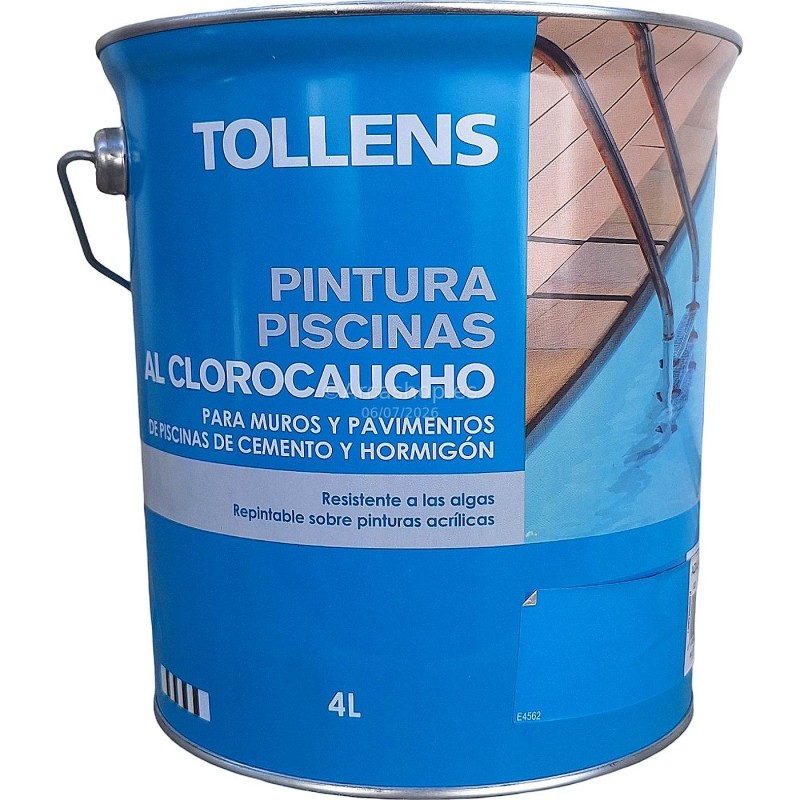 PINTURA PISCINAS 4 LTS. AZUL TOLLENS