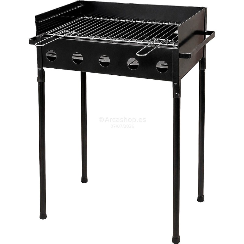 BARBACOA HIERRO DOBLE ALTURA 510X330X620MM. COD. 33220