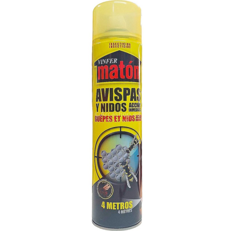 INSECTICIDA AVISPAS SPRAY 600 ML. VINFER MATON