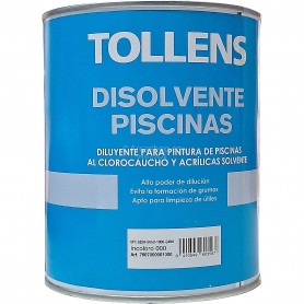 Disolvente Pintura CloroCaucho Piscinas TOLLENS (Antes Basikos Duraval)