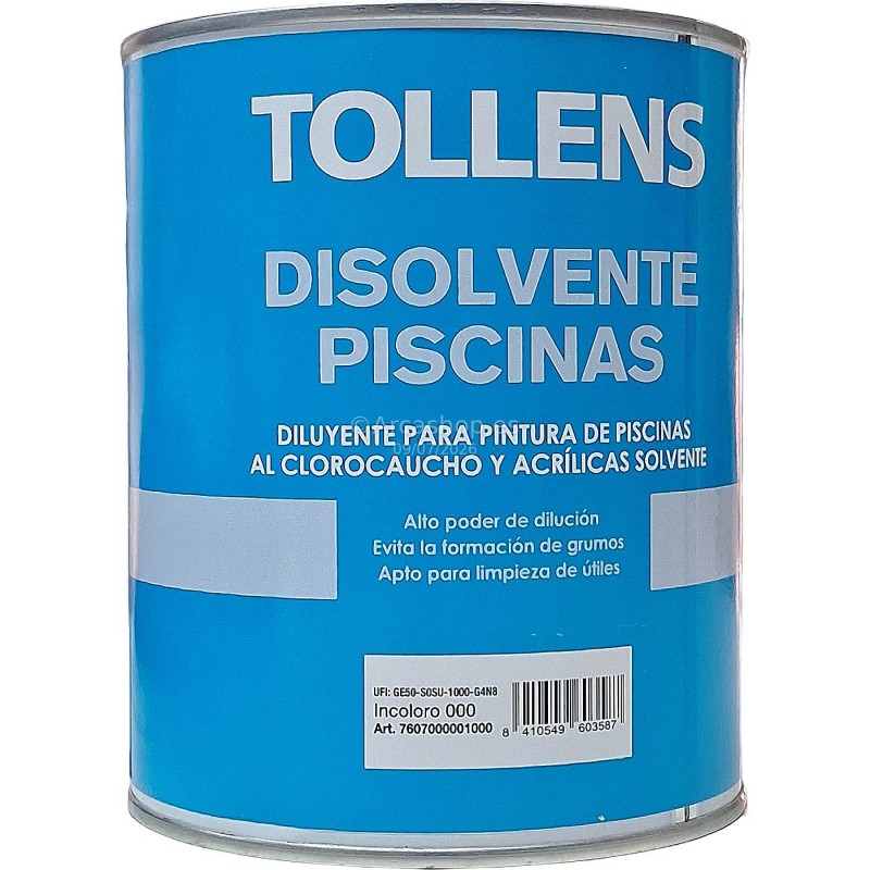 Disolvente Pintura CloroCaucho Piscinas TOLLENS (Antes Basikos Duraval)