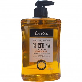 JABON LIQ LIDA GLICERINA 500 ML. DOSIFICADOR