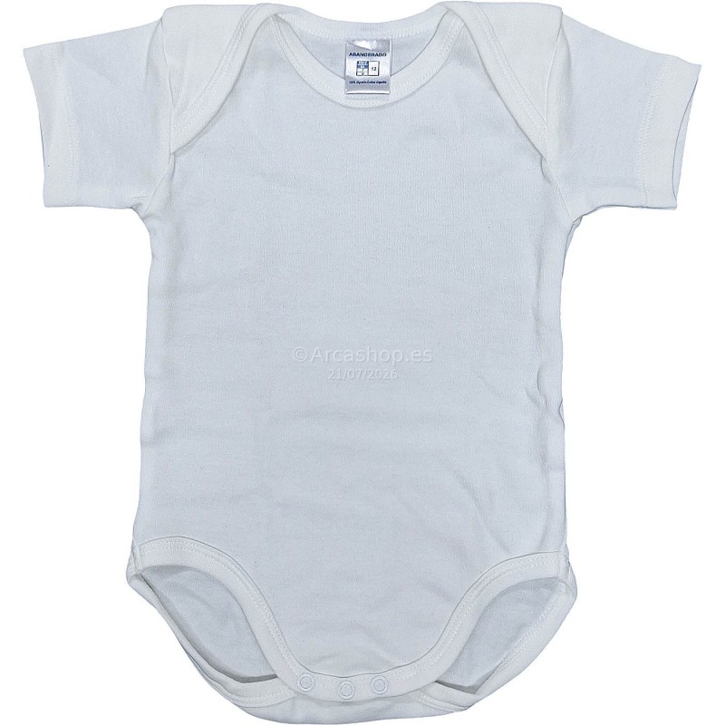 BODY BEBE MANGAS CORTAS ART. 0916 T. 12 BLANCO