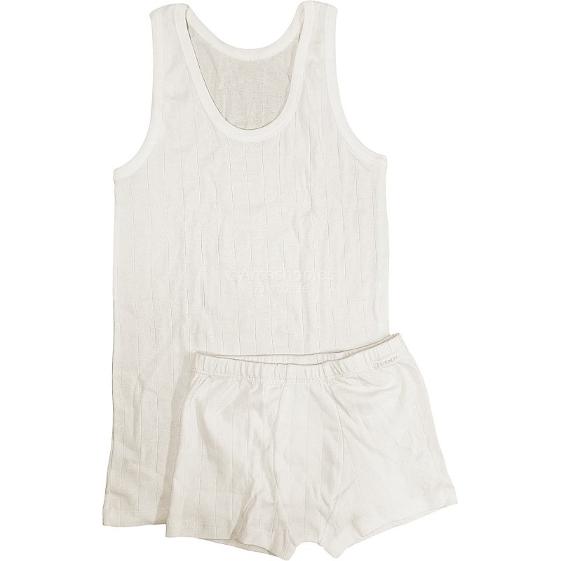 CONJUNTO NIÑO COMUNION ART. 106 COLOR CAVA TALLA 12 LINN