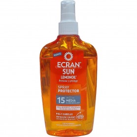 BRONCEADO ECRAN SUN LEMONOIL INVISIBLE 200 ML. SPRAY F-15